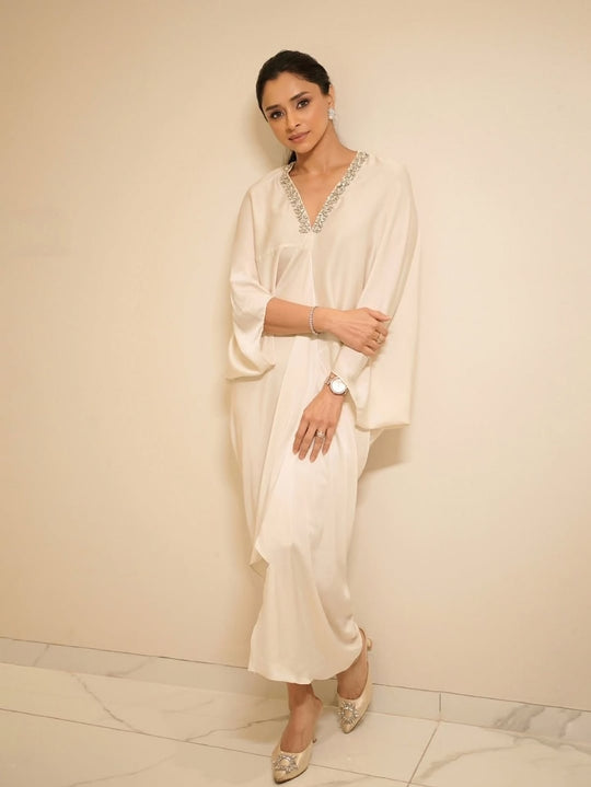 Alyna Embellished Caftan Dress