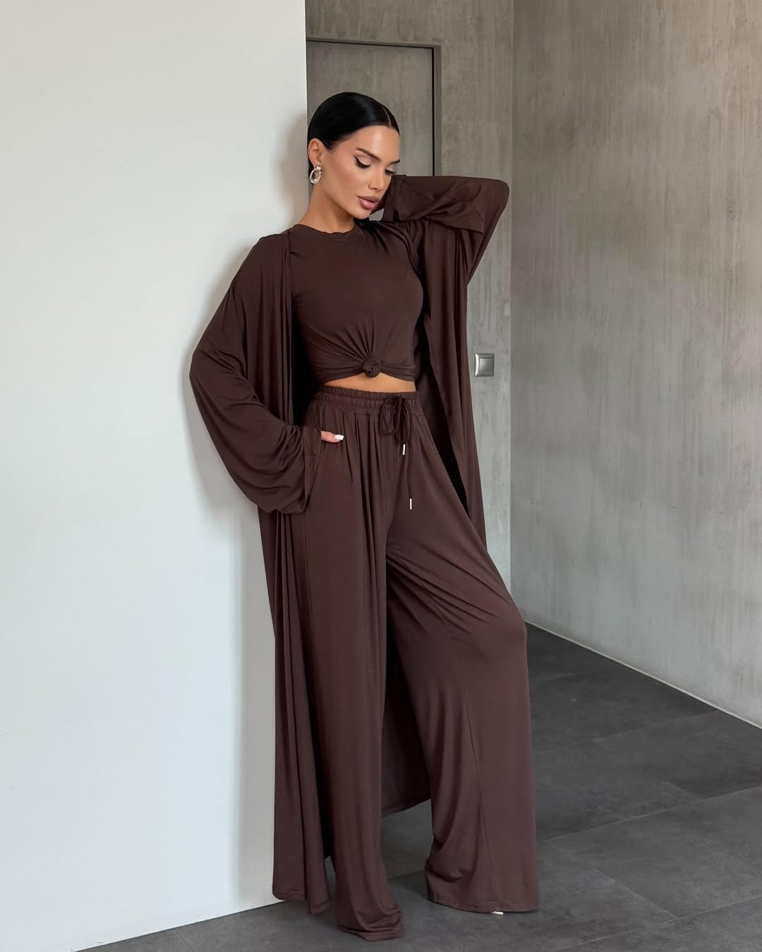 Genelia Three Piece Luxury TrackSets