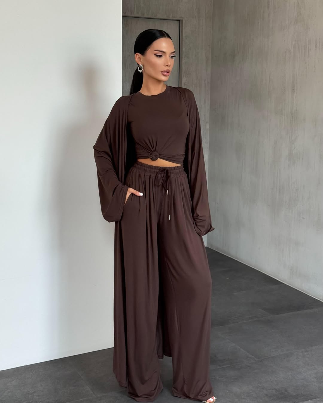 Genelia Three Piece Luxury TrackSets