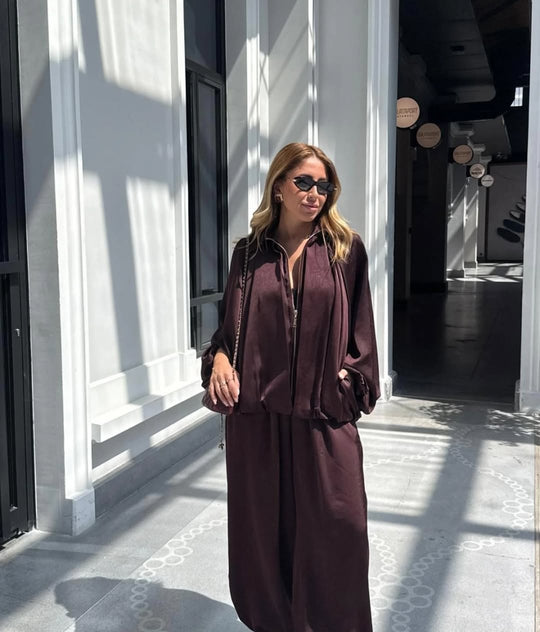 Lucinda Satin Luxe Set