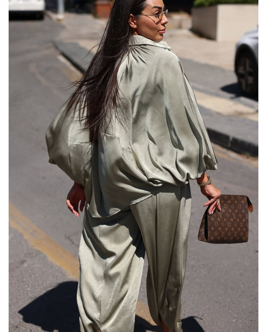 Lucinda Satin Luxe Set