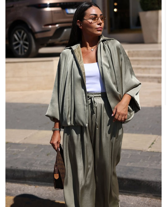 Lucinda Satin Luxe Set