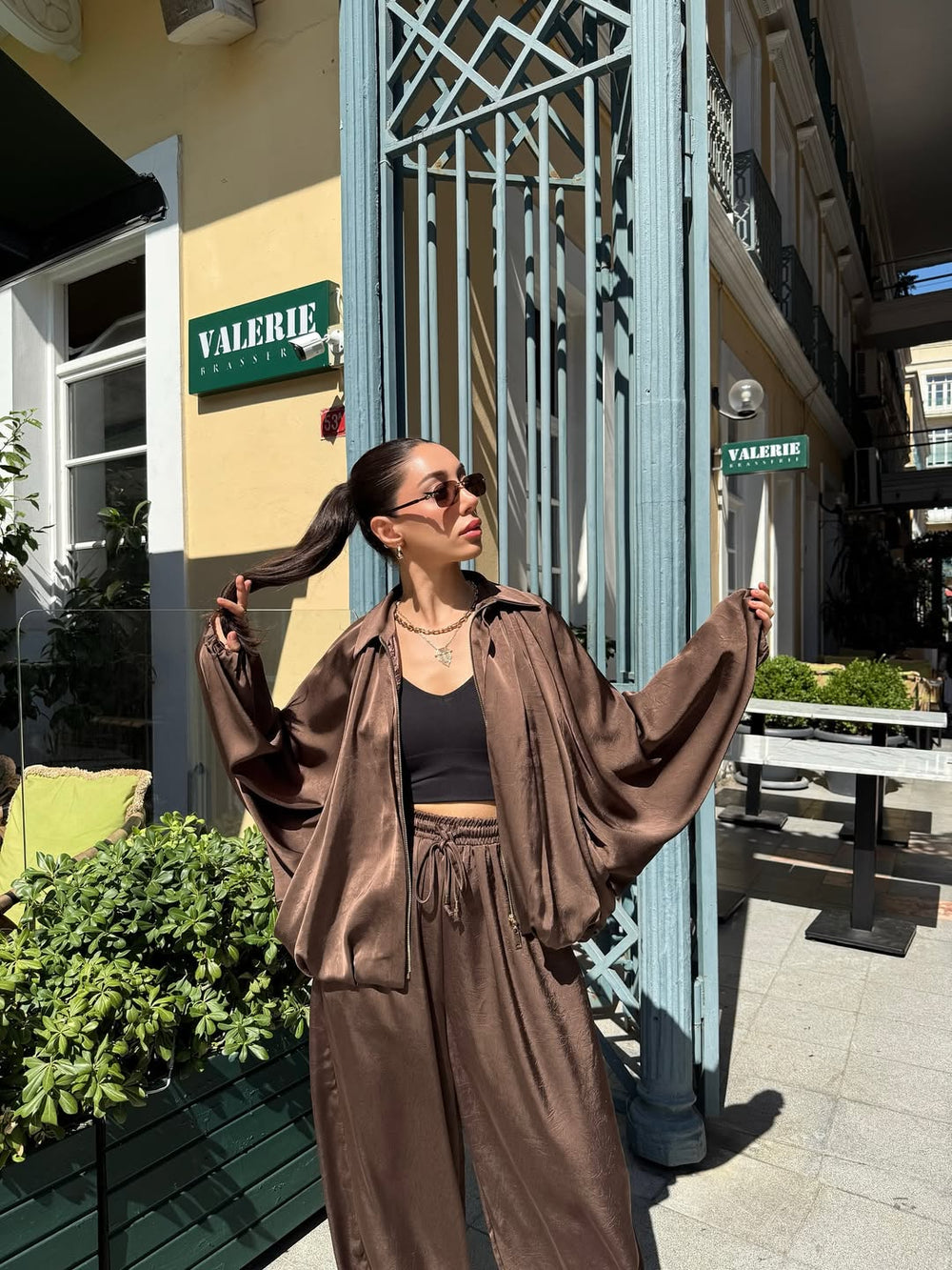 Lucinda Satin Luxe Set