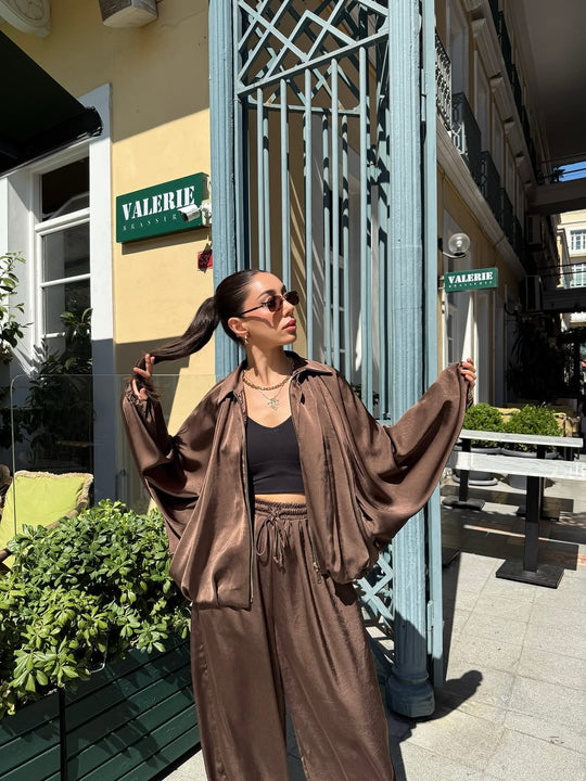 Lucinda Satin Luxe Set