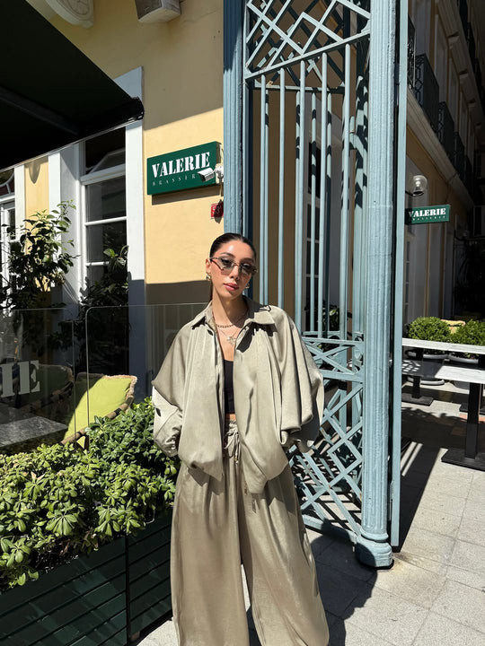 Lucinda Satin Luxe Set