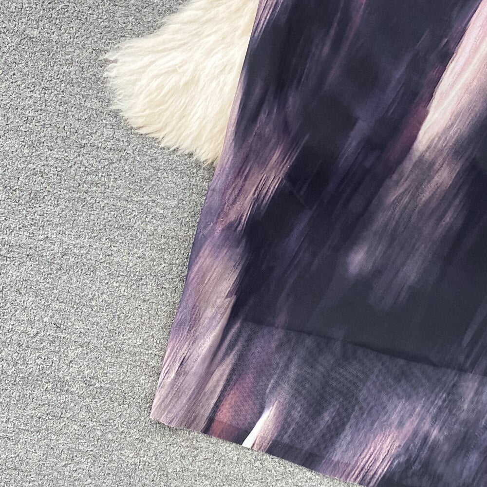 Nadia Bodycon Mesh Dress