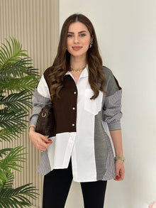 Beatrix Striped Knit Shirt