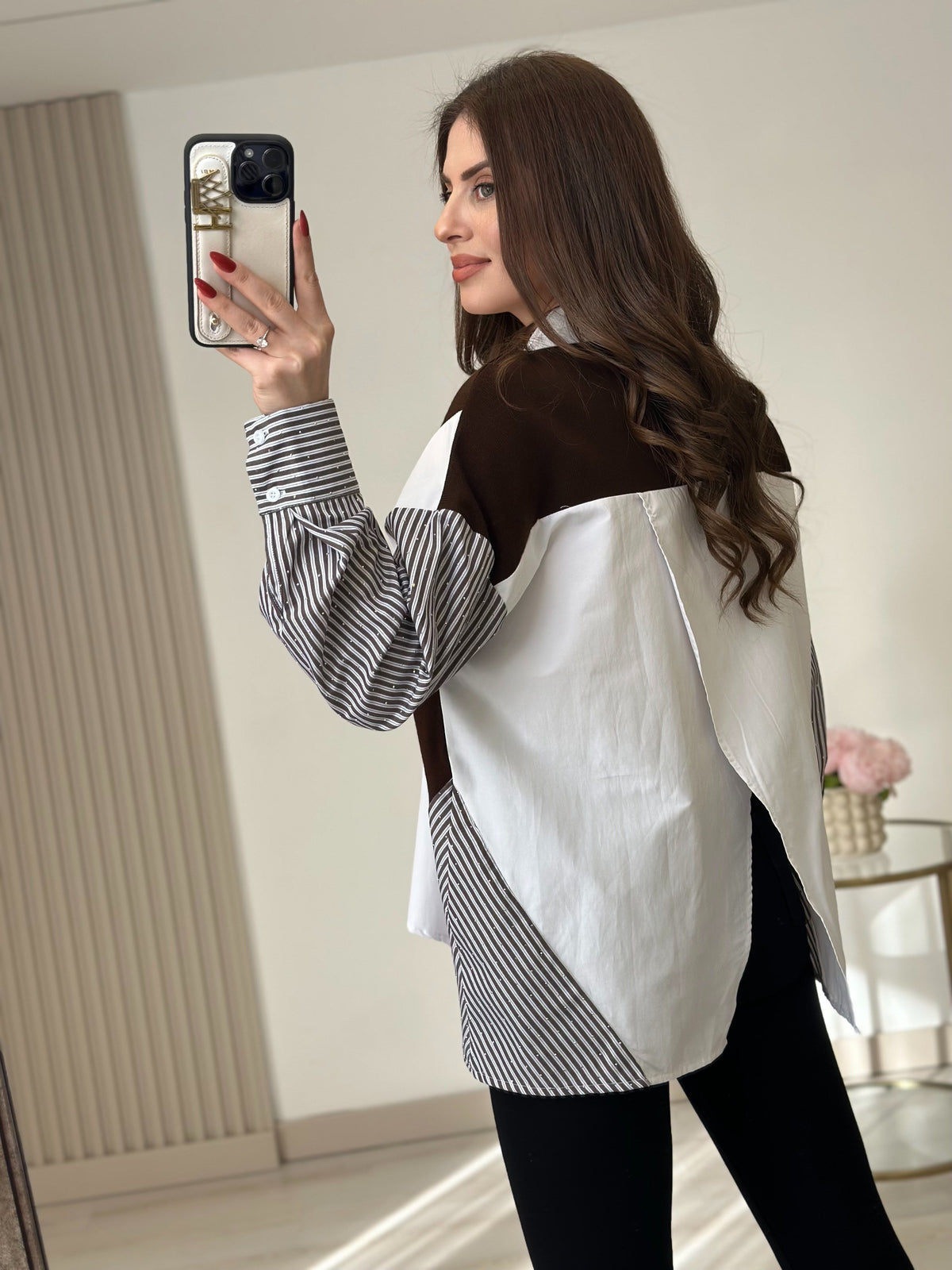Beatrix Striped Knit Shirt