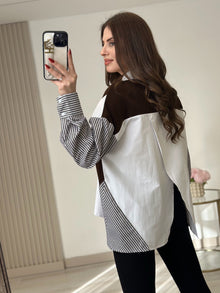 Beatrix Striped Knit Shirt