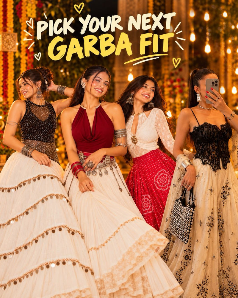 Pick your next Garba fit — TrenBee Indo-western looks