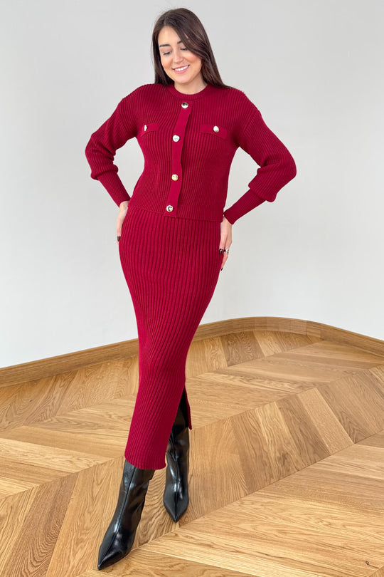 Kira  Luxury Coordinated Set with Skirt