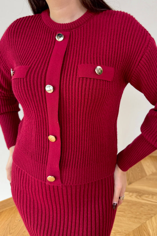 Kira  Luxury Coordinated Set with Skirt