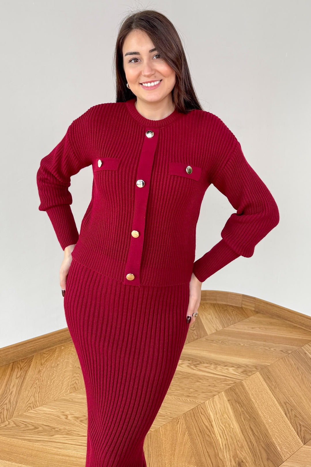 Kira  Luxury Coordinated Set with Skirt