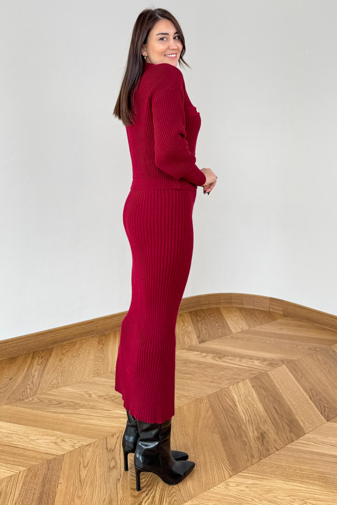 Kira  Luxury Coordinated Set with Skirt