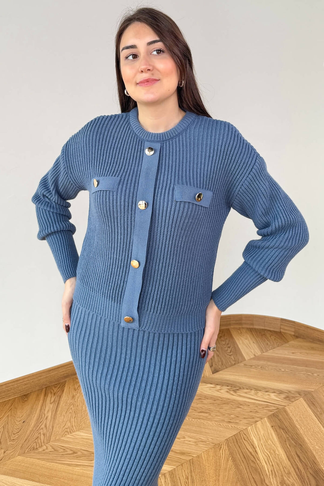 Kira  Luxury Coordinated Set with Skirt