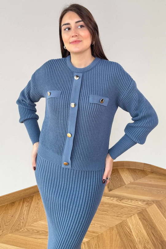 Kira  Luxury Coordinated Set with Skirt