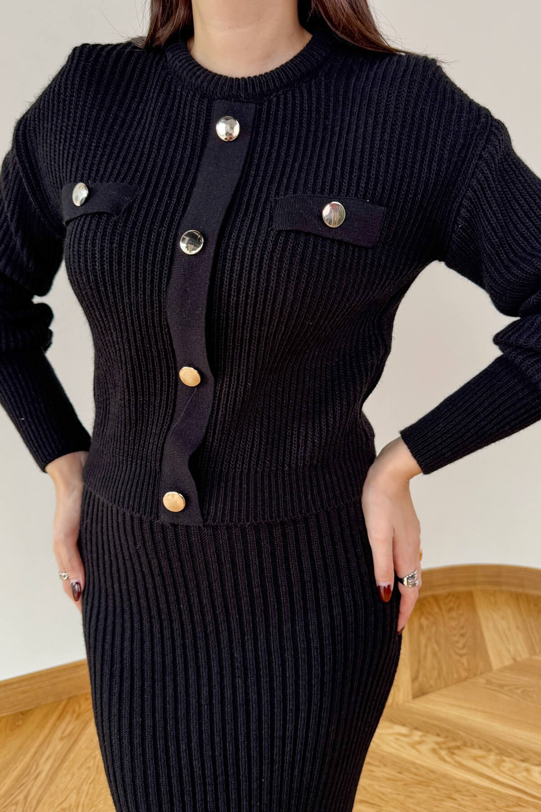 Kira  Luxury Coordinated Set with Skirt