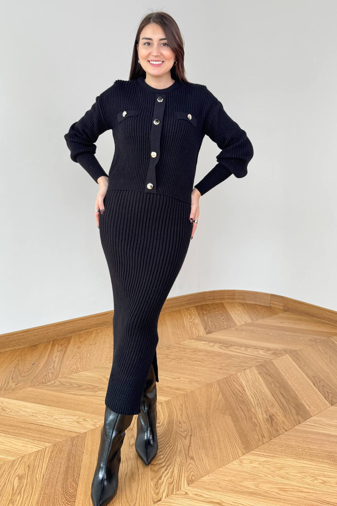 Kira  Luxury Coordinated Set with Skirt