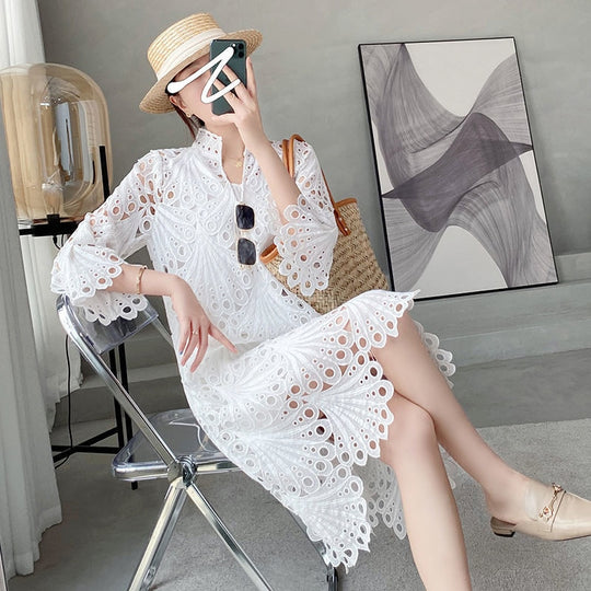 Alexendra Summer Dress with Belt