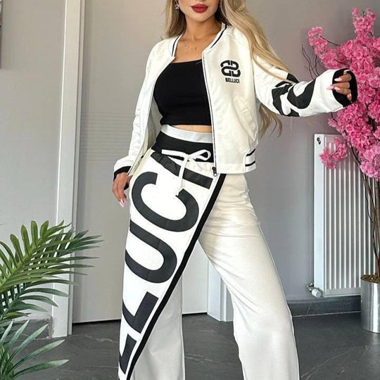 Belluci Printed Jogger Set