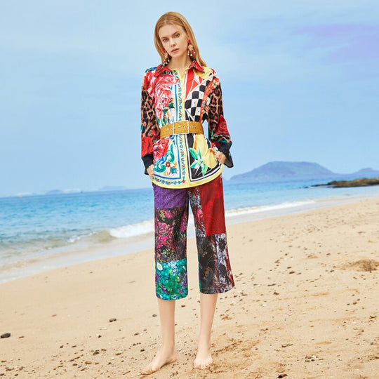 Norway Printed Coord Set