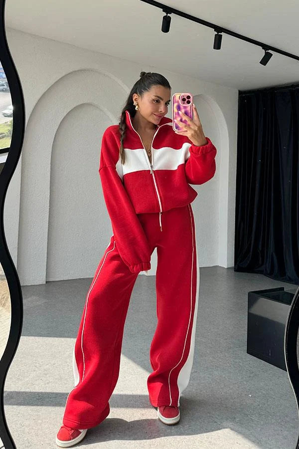 Selena Luxury Woollen Tracksets
