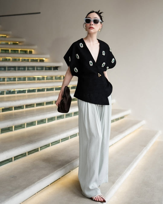 Hannah 3D Embellished Blazer