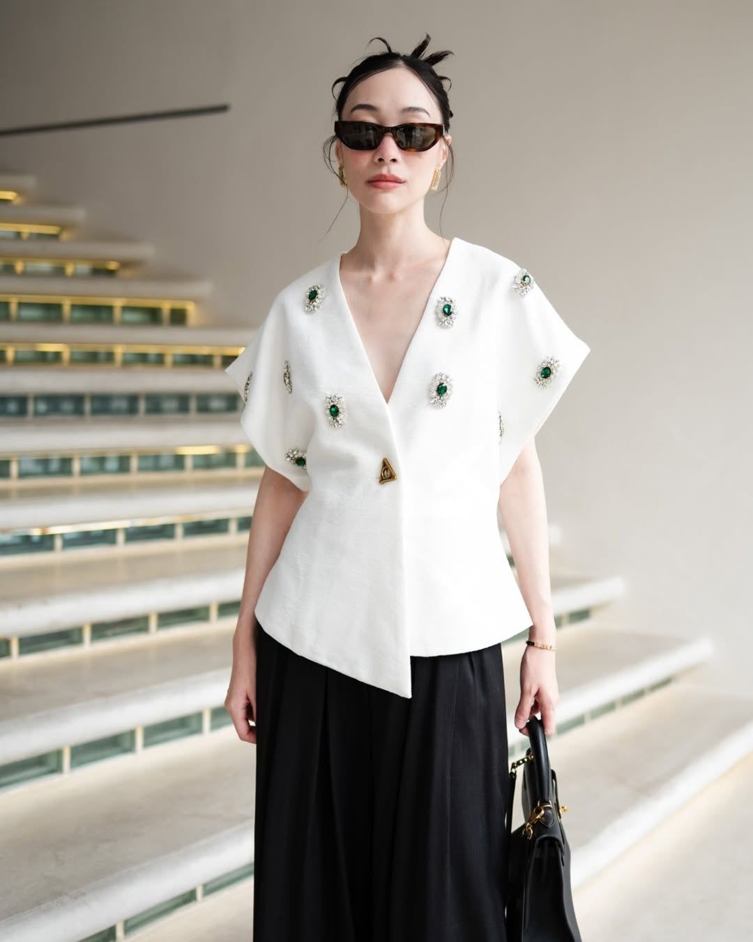 Hannah 3D Embellished Blazer