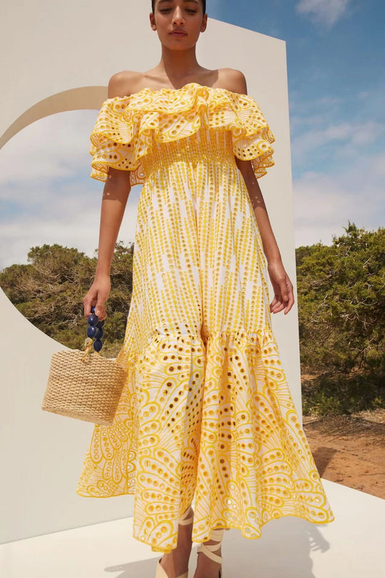 Liam Summer long Midi Dress