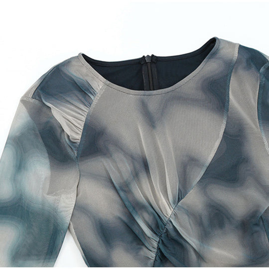 Avril Bodycon Mesh Dress