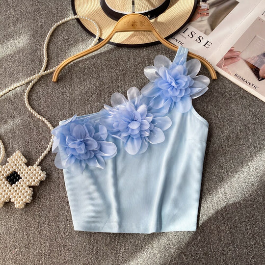 Genelia one shoulder Corset Top