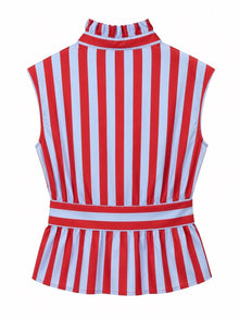 Beryl Striped Blouse