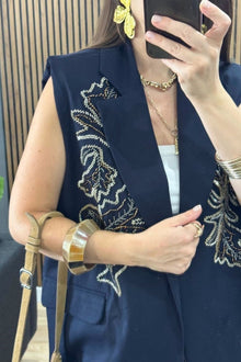 Aurelia 3D Embellished Blazer
