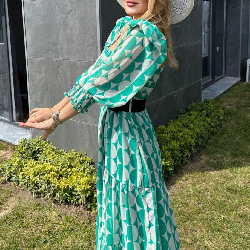Ariel Printed Dress