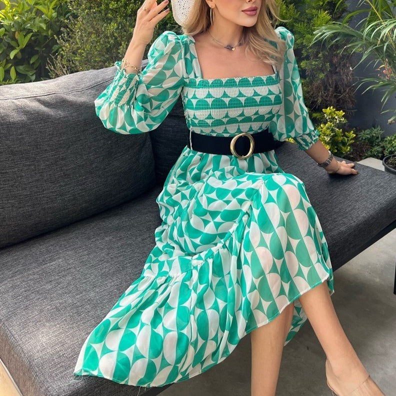 Ariel Printed Dress