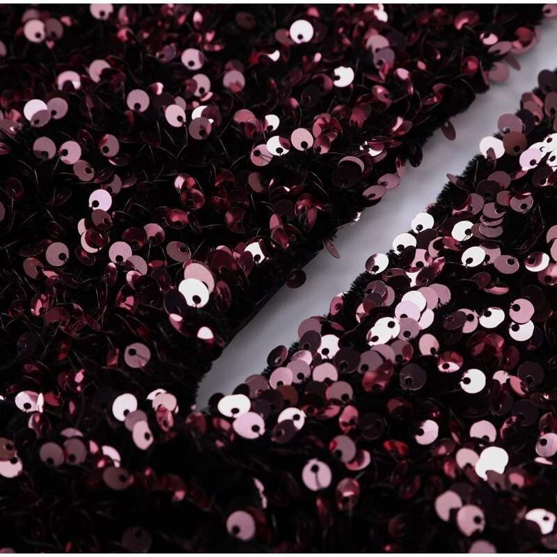 MulBerry Sequined Dress