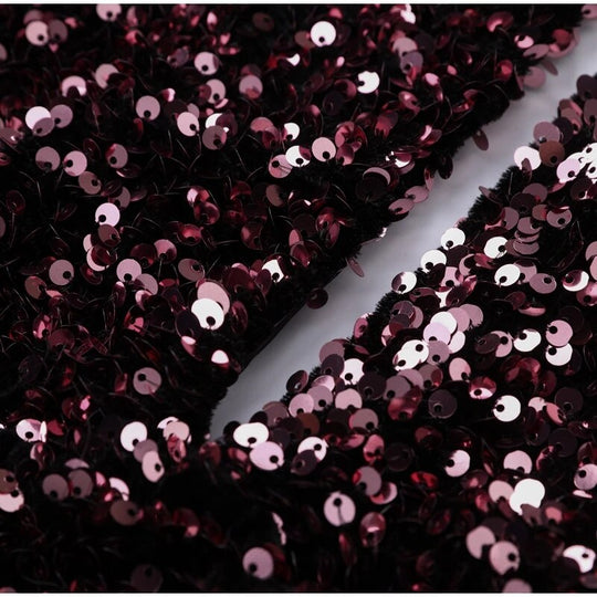 MulBerry Sequined Dress