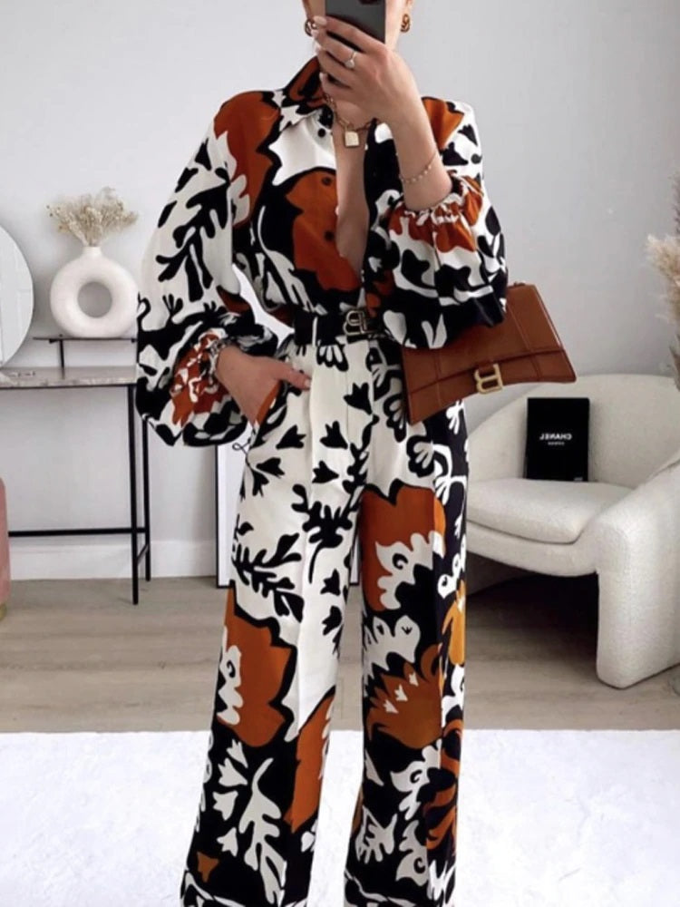 Athena Printed Coord Set