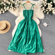 Summer Edging pleated Dress