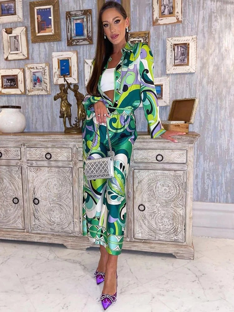 Tatiana Printed Coord Set