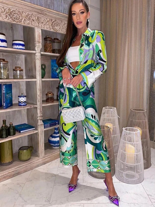 Tatiana Printed Coord Set