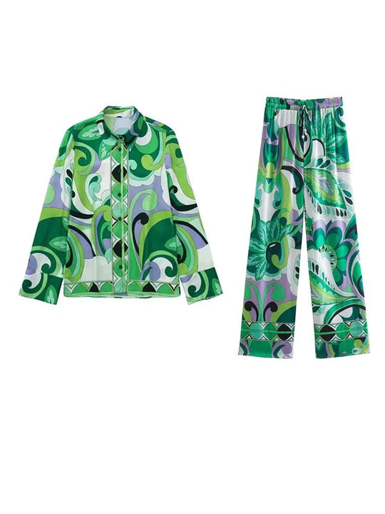 Tatiana Printed Coord Set