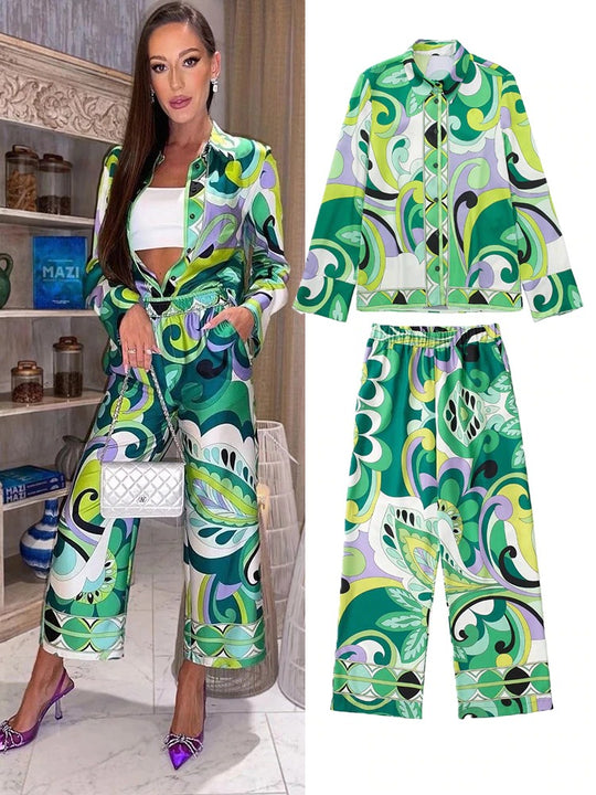 Tatiana Printed Coord Set