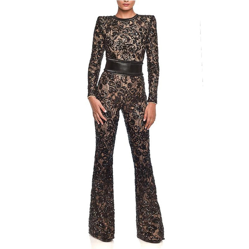 Serena Lace up Bodysuit