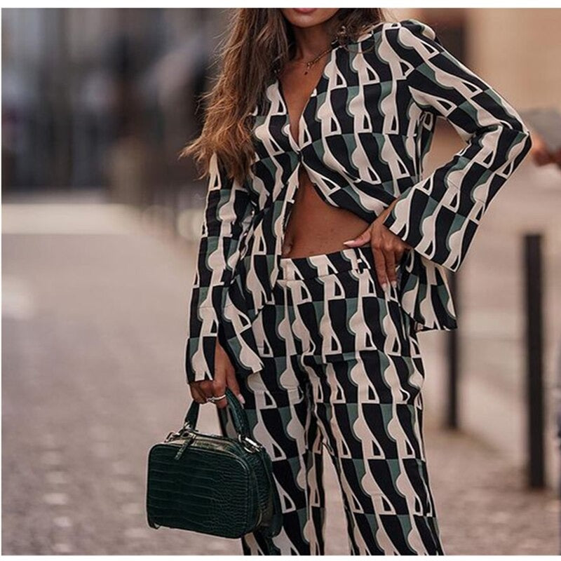 Evy Printed Coord Set