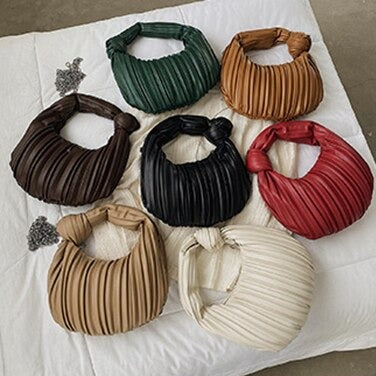 Hobo Pleated Shoulder Bag