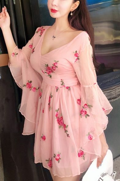 Lisse Embroidered Dress