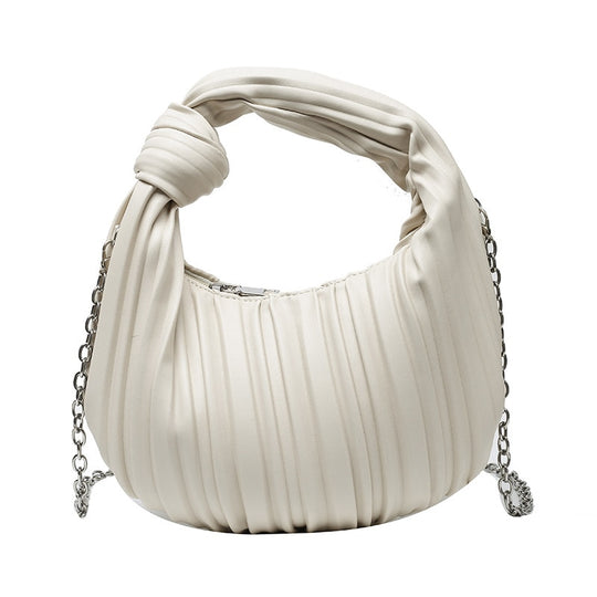 Hobo Pleated Shoulder Bag