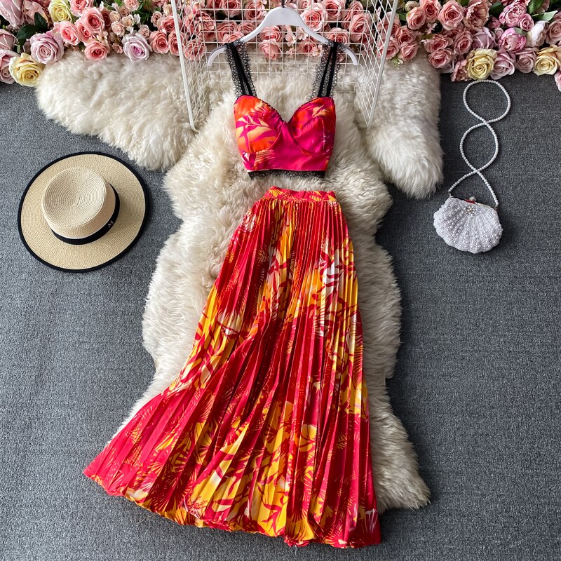 Charlotte Tropical Printed Co-ord Set