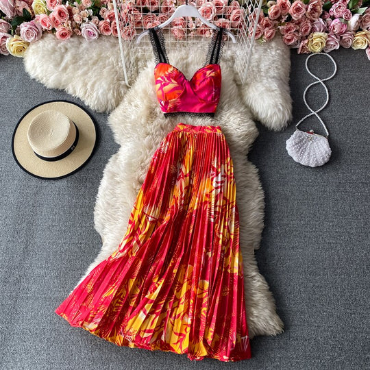 Charlotte Tropical Printed Co-ord Set